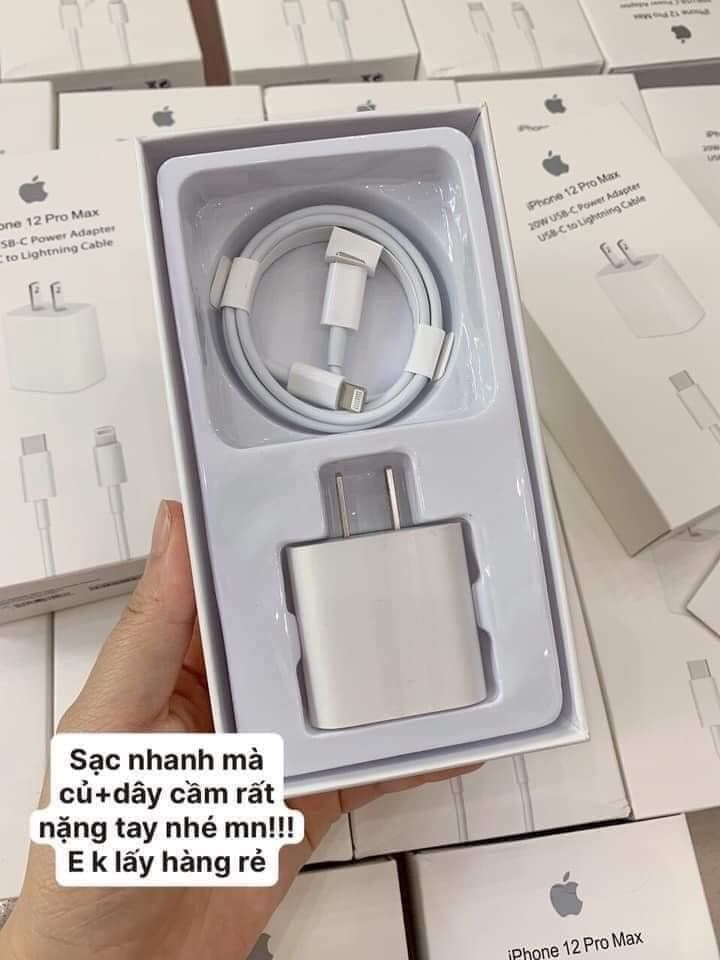 BỘ SẠC NHANH IPHONE 20W